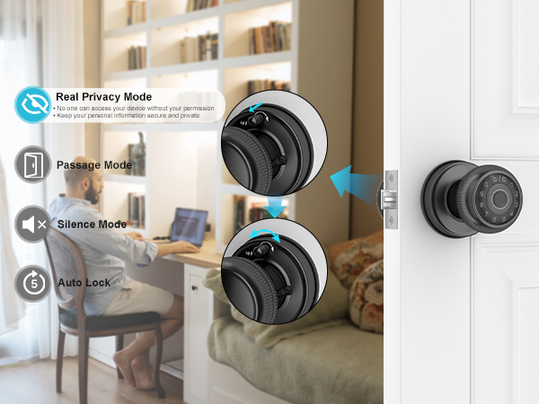 fingerprint door lock for bedroom