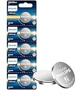 Philips CR2430 3v Lithium Coin Battery 5 Pack, CR2430 Battery | 10 Year Shelf Life | Leak-Proof |...
