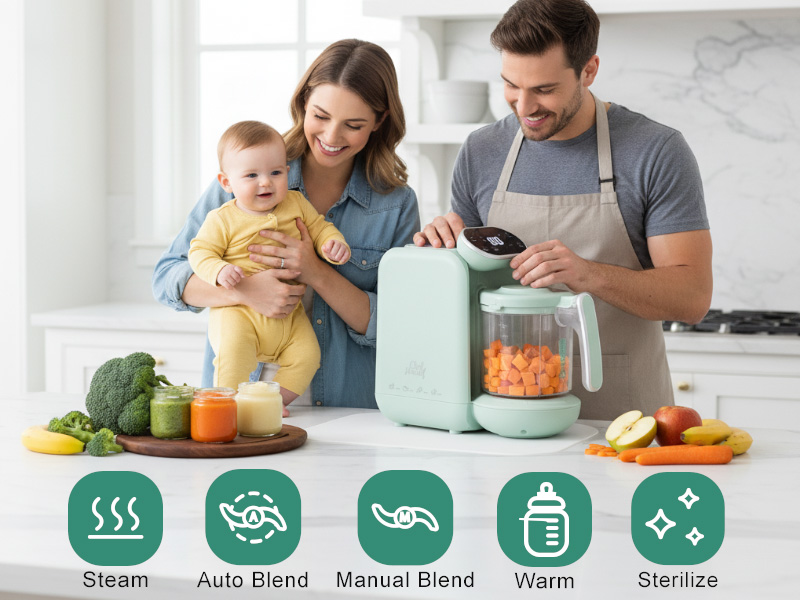 baby food steamer and blender