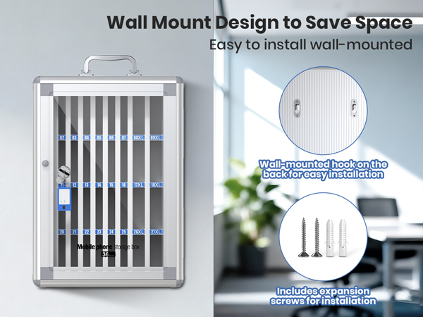 Phone Lock Box Wall Mounted