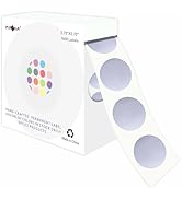 PARLAIM 3/4 Inch Roll Color Coding Labels,1000 per Roll Round Permanent Adhesive Color Coding Cir...