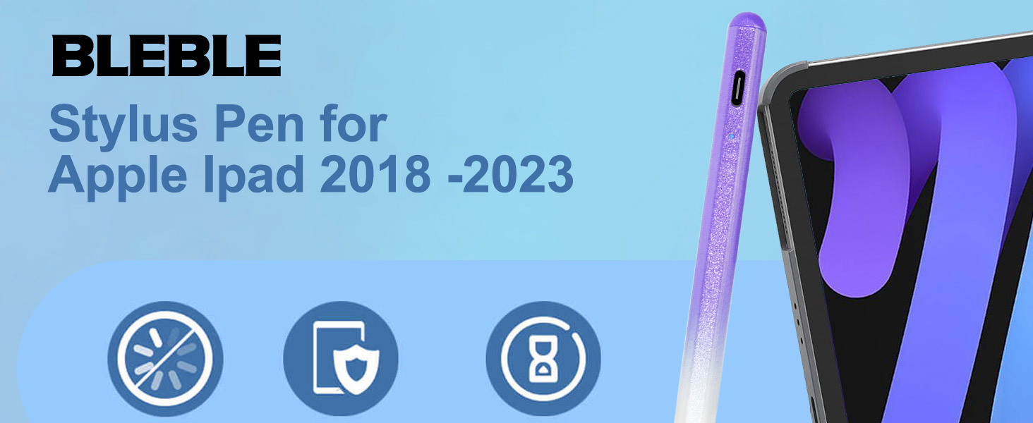 Purple stylus pen for ipads