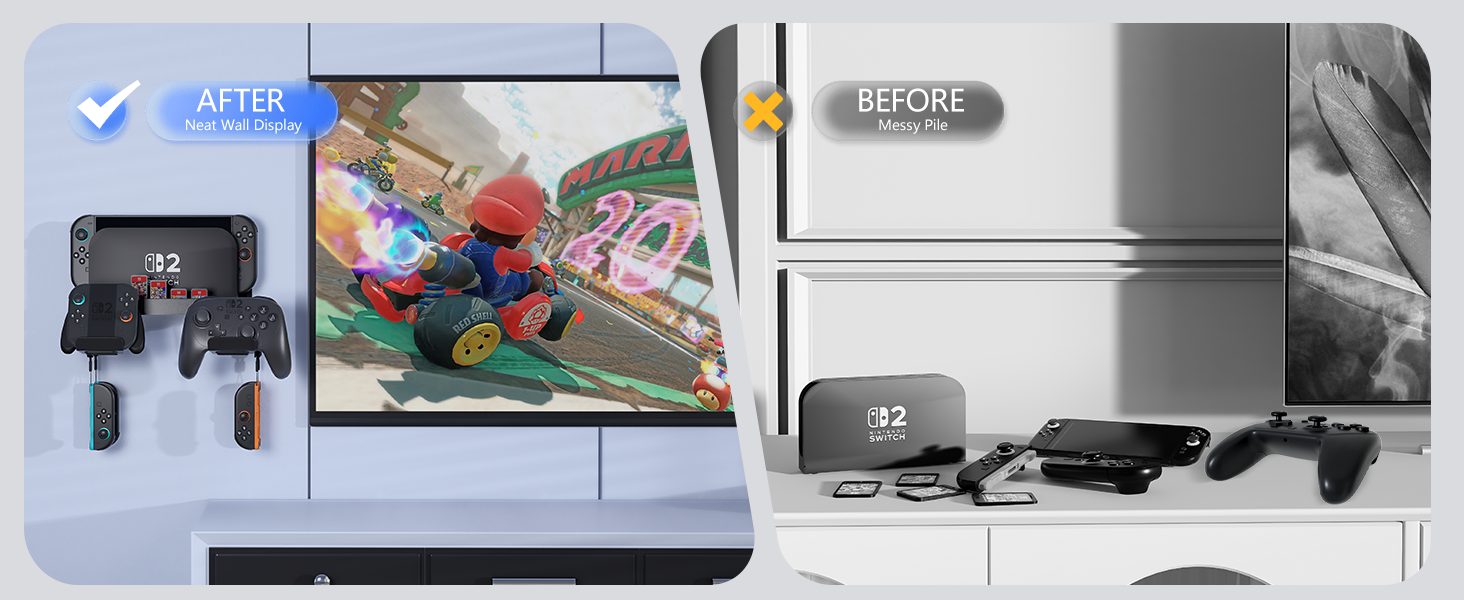 Switch 2 Wall Mount