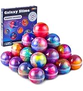 JOYIN Easter Slime Party Favors, 36 Pack Galaxy Slime Ball- Stretchy, Non-Sticky, Mess-Free, Stre...