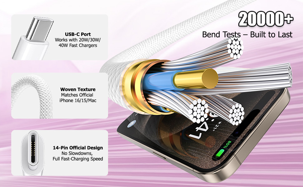 iphone 17 16 15 charger fast charging