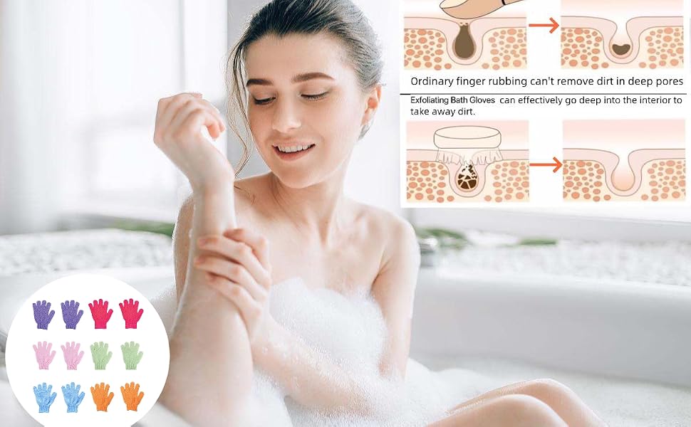 Exfoliating Bath Gloves