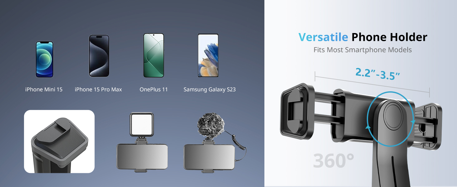 tripod for iphone with ring light