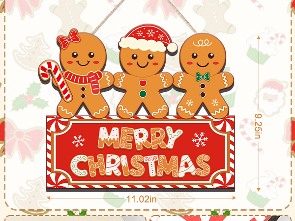 gingerbread sign