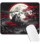 Vanzard Small Gaming Mouse Pad, Anime Black Mousepad with with Non-Slip Base, Expanded Cool Desk ...