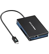 Cable Matters 8-in-1 Portable USB C to Dual DisplayPort Hub, USB 4 Dock Dual DisplayPort with Dua...