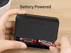 Battery Operated Desk Clock