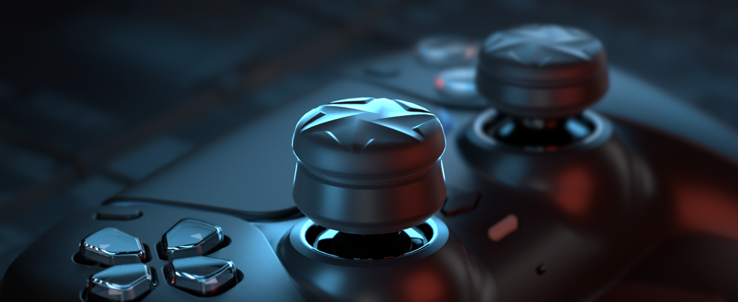 3 Height Razor Thumbs Cushion Caps Thumb Grips for ps5