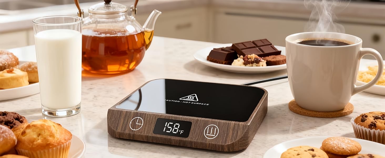 Coffee warmer with auto shut off