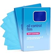 2 Packs Oil Blotting Sheets for Face (120 Sheets) - Oil Absorbing Blotting Papers for Oily Skin, ...