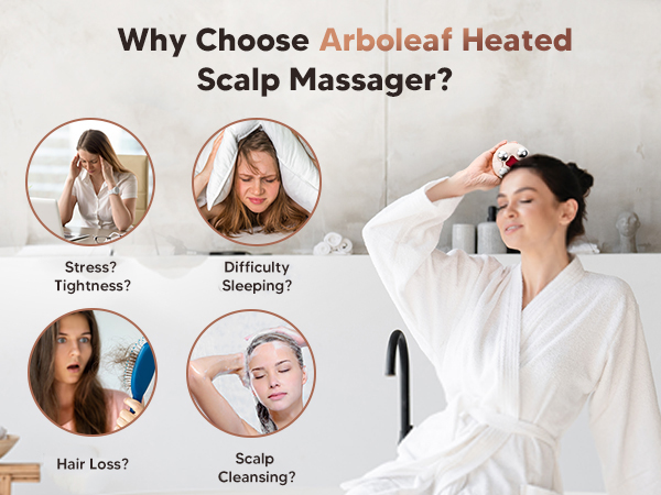 head massager scalp stress relax