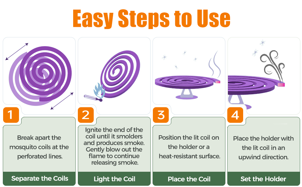 mosquito repellent coils relaxation mosquitos away