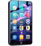 Fanvace 80GB MP3 Player with Bluetooth and WiFi, Android MP3 &amp; MP4 Players with 4" Touchscreen an...