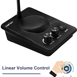 window speaker intercom