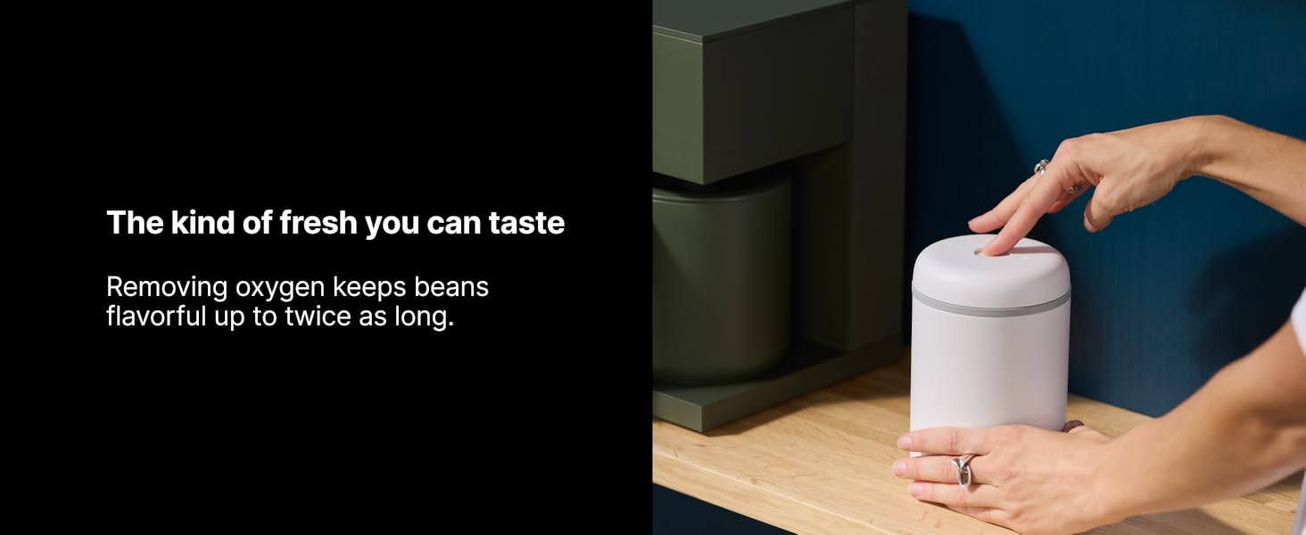 Keep food items fresh removing oxygen keeps beans and other food items flavorful.