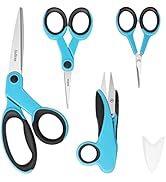 Asdirne Premium Tailor Scissors Bundle, Perfect Sewing Partners, Sharp and Durable, Ergonomic Com...