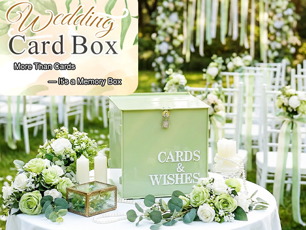 card box wedding