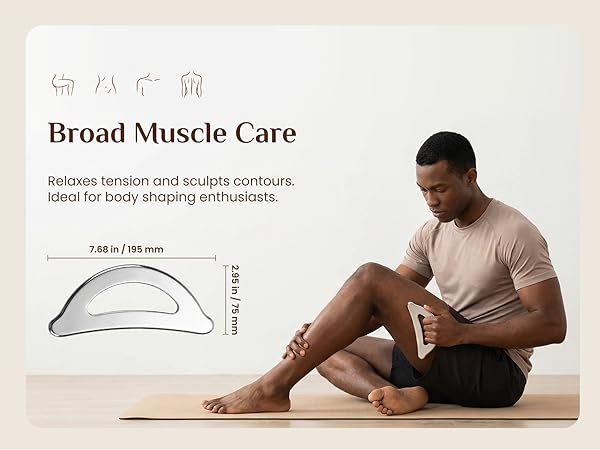Rena Chris Muscle Scraper and Gua Sha Tool
