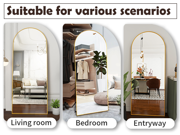 arch mirror full length