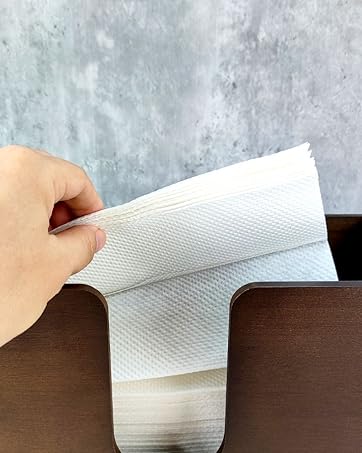 ebun bamboo paper towel holder pull paper towel