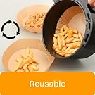 Reusable air fryer liner