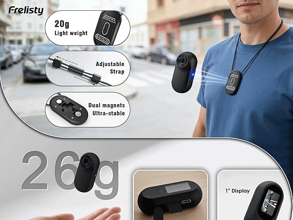 Magnetic body camera