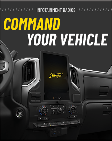 Command your vehicle with infotainment radios.