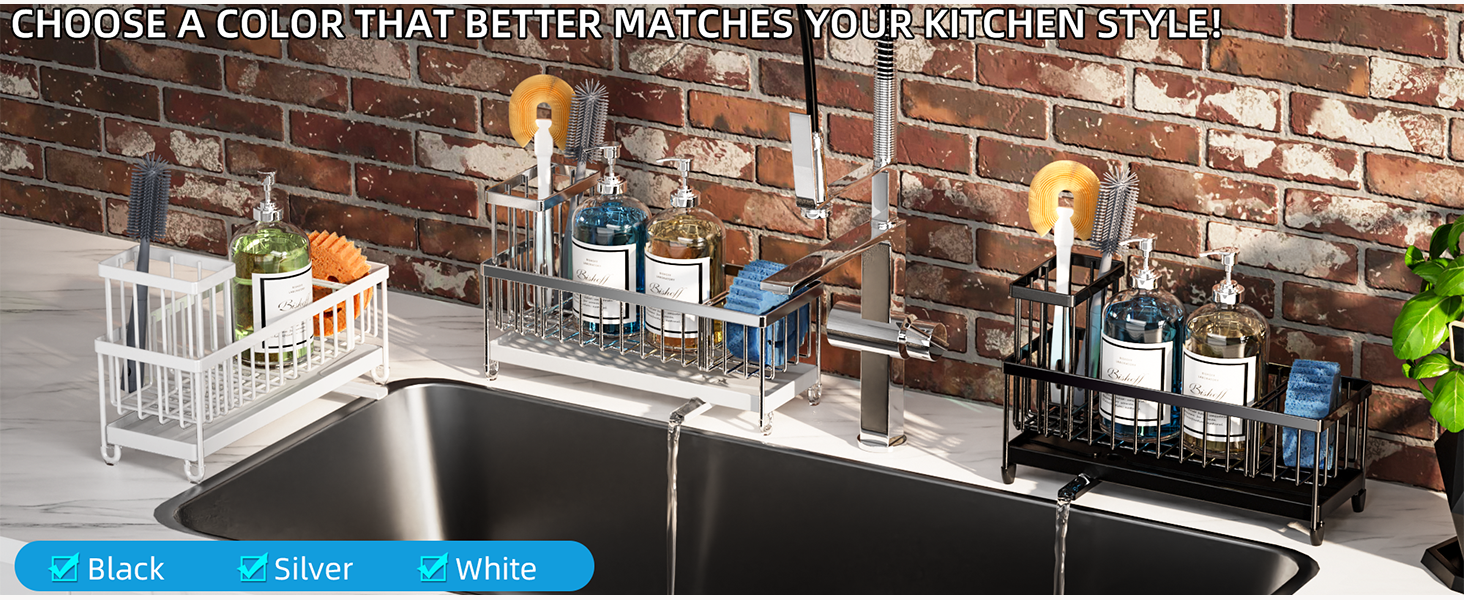 kitchen sink organizer