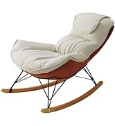 Donext Rocking Papasan Chair, comfortable and breathable, Comfy Indoor and Outdoor Lounge Chair w...