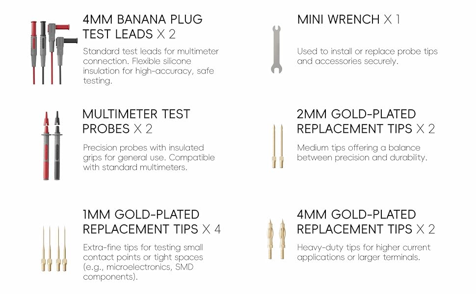 Multimeter Test Lead Usage Guide