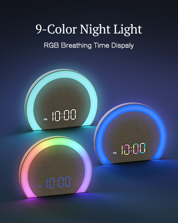 9-Clock Night Light