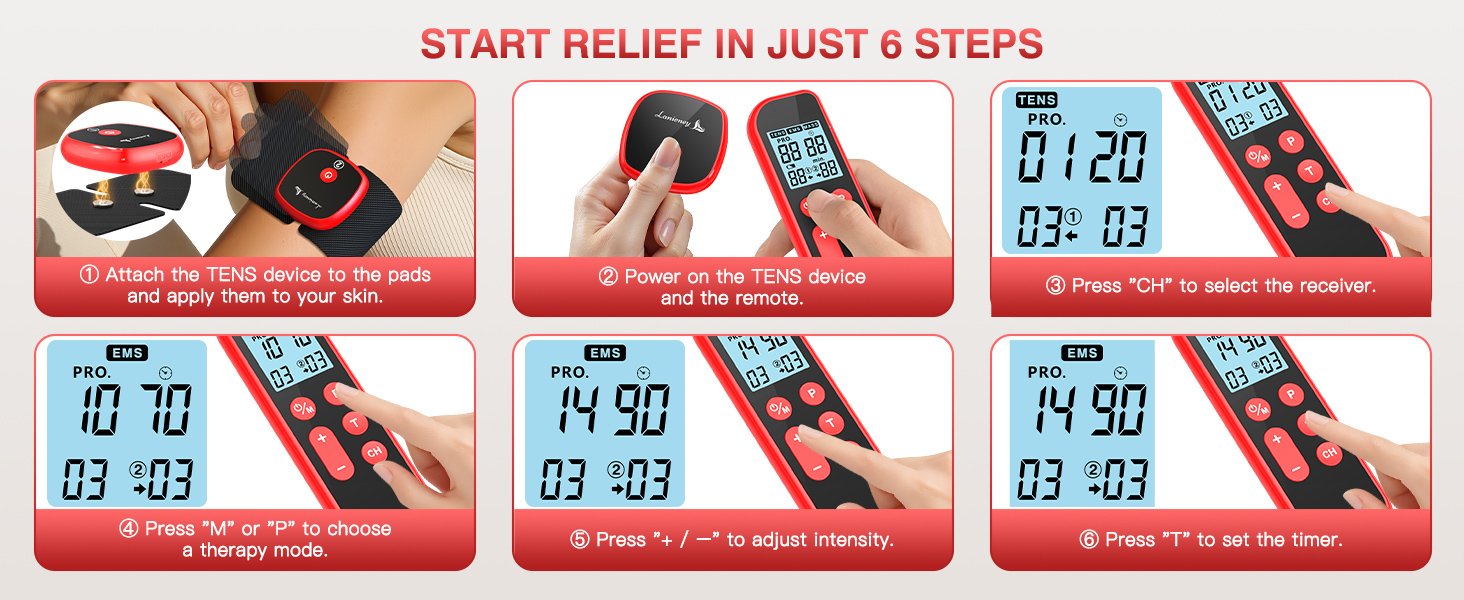 tens unit, wireless tens unit