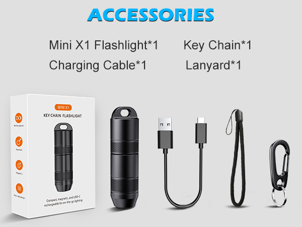 mini edc flashlight