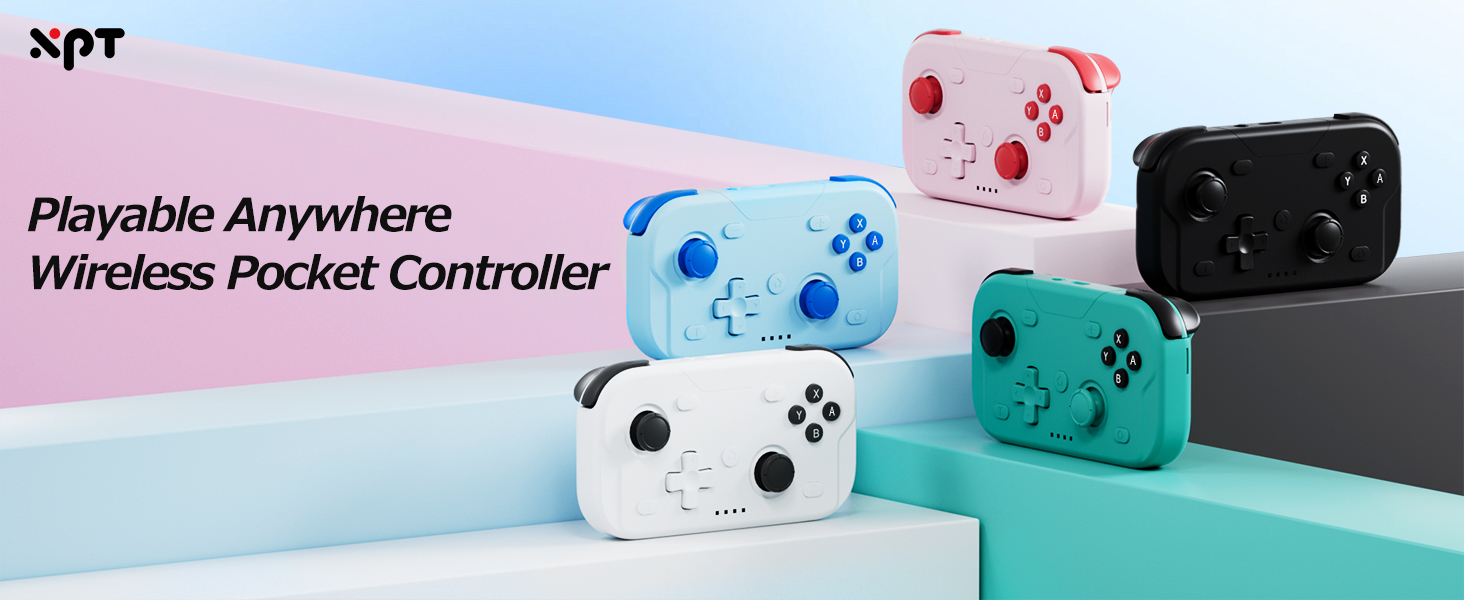 XPT Portable Mini Controller for Nintendo Switch 2/Switch 1/PC/iOS/Android/Steamdeck