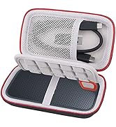 Lacdo Hard Carrying Case for SanDisk Extreme Portable External SSD SDSSDE60 SDSSDE61 250GB 500GB ...