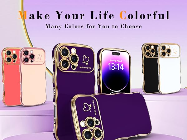 Many Colors for You to Choose White Black Pink Hot Pink Dark Purple