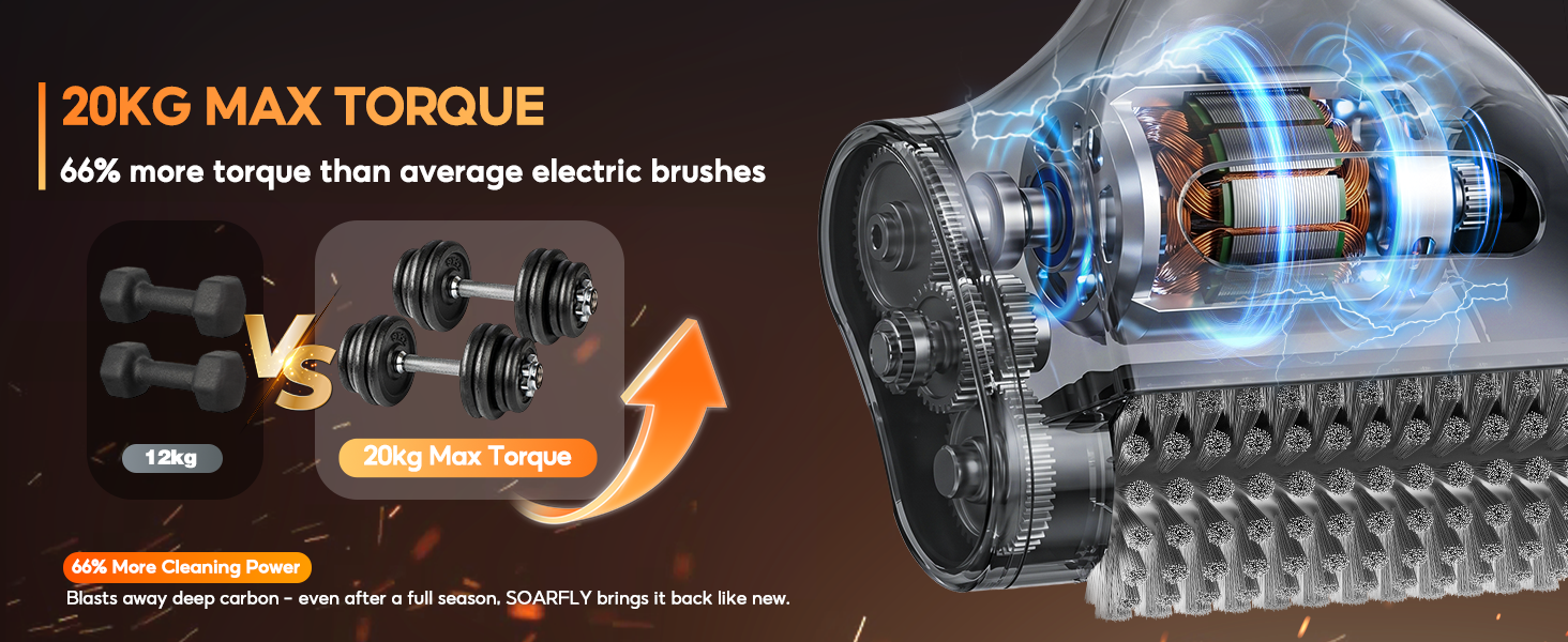 electric bbq grill brush