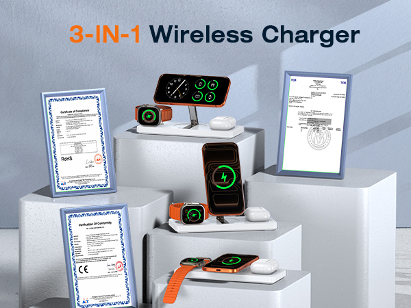 3-IN-1 Wireless Charger