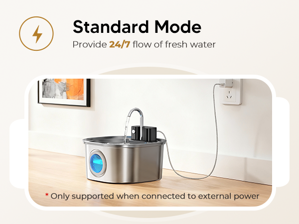 wireless cat water fountain