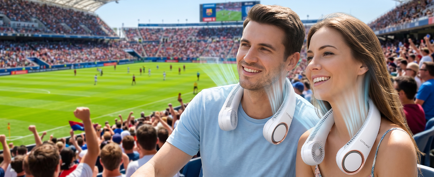 portable neck fan rechargeable