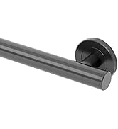 Gatco 858MX Latitude II, Grab Bar, 42”, Matte Black/ADA Compliant Wall Mount Stainless Steel 42 I..