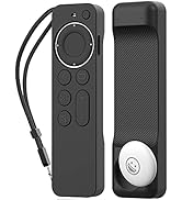 AhaStyle Case Compatible with 2022 Apple TV 4K HD Siri Remote 3rd Generation [AirTag Holder Built...