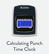 Acroprint ATR480 Totalizing Time Clock Bundle