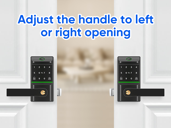 Keypad Smart Door Lock with Handle