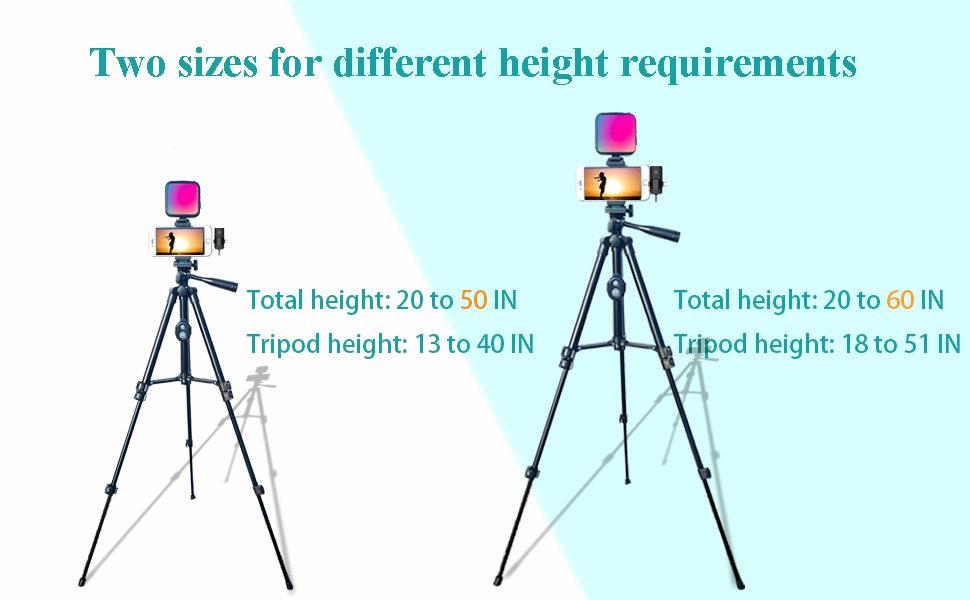 vlogging kit with extendable tripod