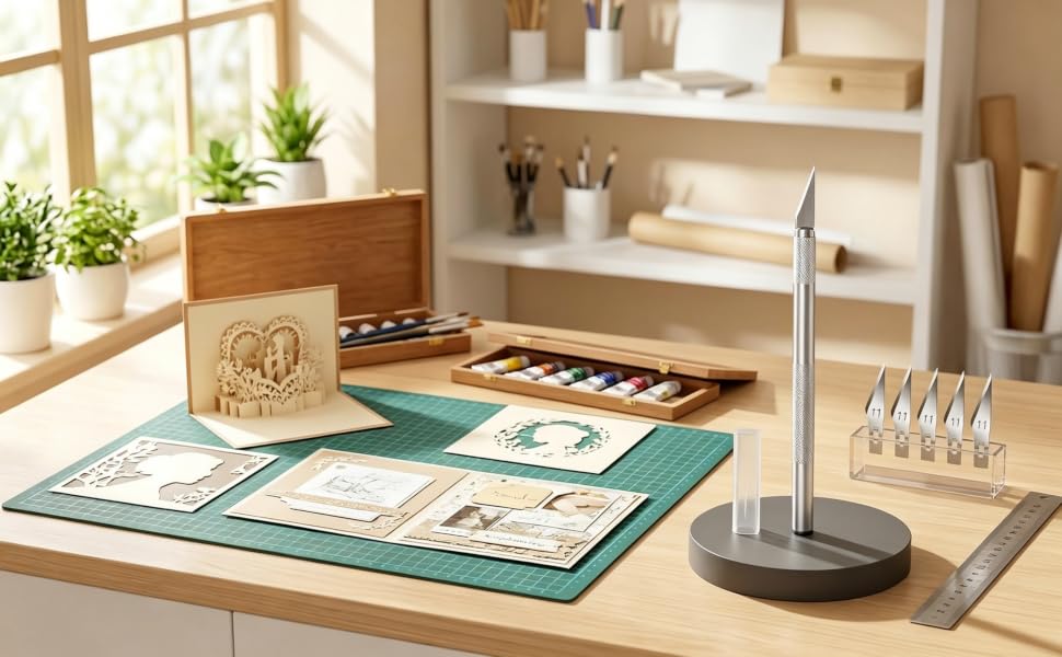 Craft Hobby Knife Exacto Knife with Blade Kit
